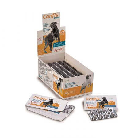 Integratore alimentare nutrizionale per cani adulti Confis Ultra, 300 compresse, Candioli