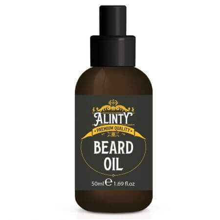 Olio per la cura di barba e baffi, 50 ml, Alinty