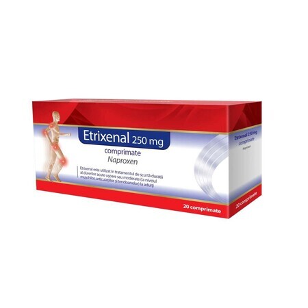 Etrixenal 250 mg Proenzi, 20 compresse, Walmark