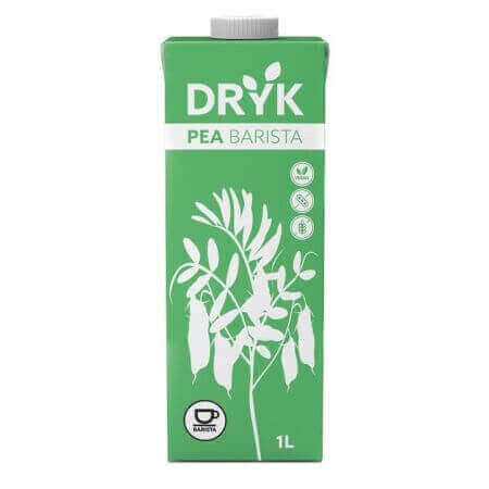 Vegetarisches Erbsengetränk Barista, 1000 ml, Dryk