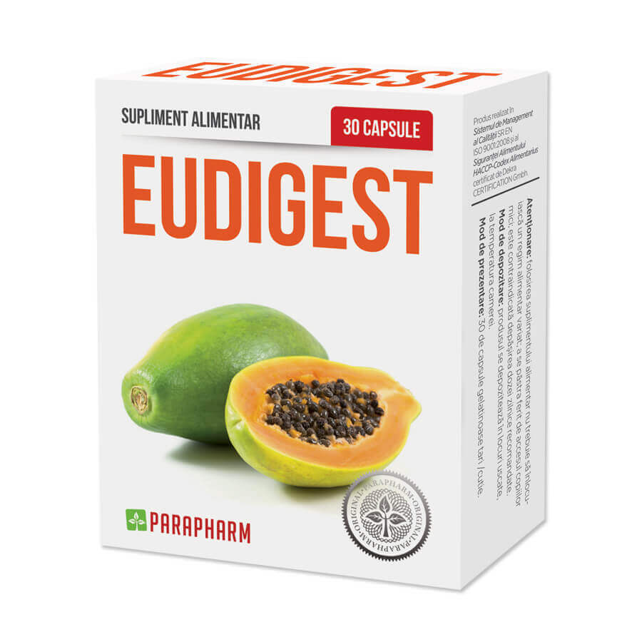 Eudigest, 30 capsules, Parapharm