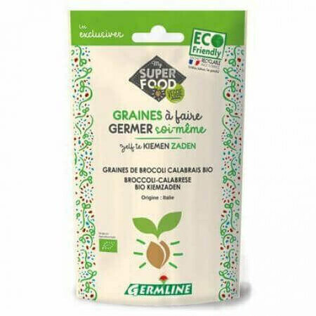 Semi di broccolo calabrese da germinare Bio, 100 g, Germline