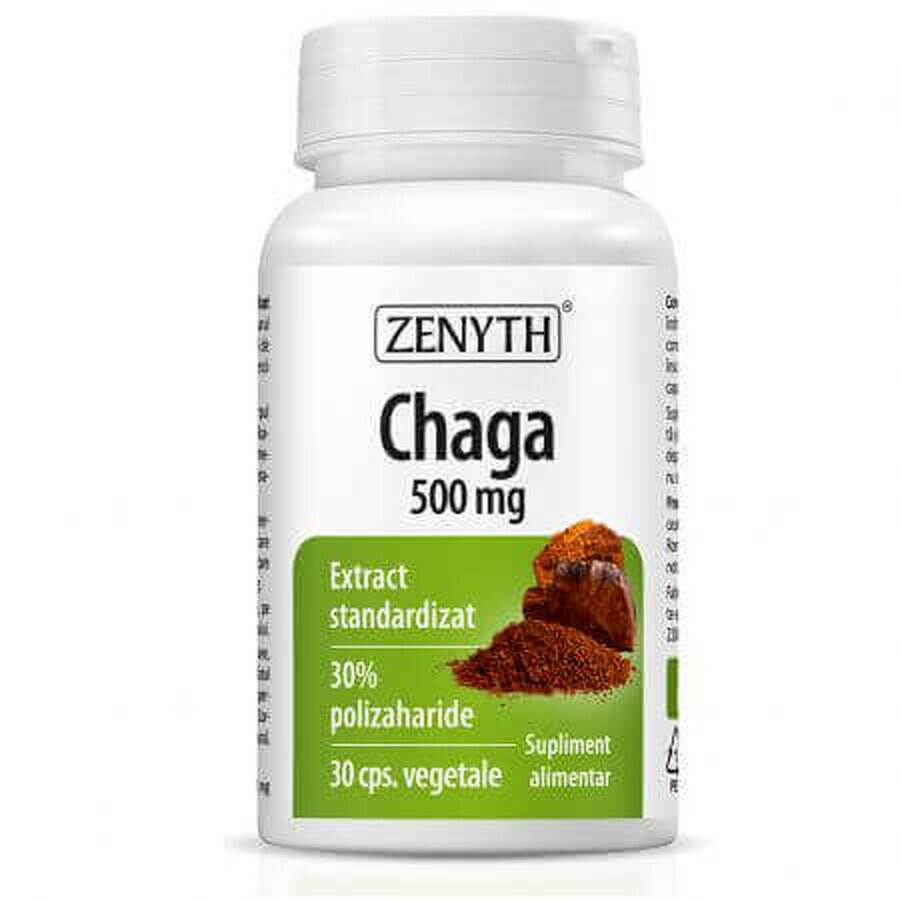 Chaga Extract, 30 capsules, Zenyth