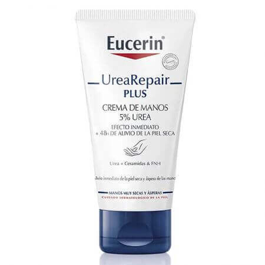 Crema per le mani con urea al 5% UreaRepair Plus, 75 ml, Eucerin