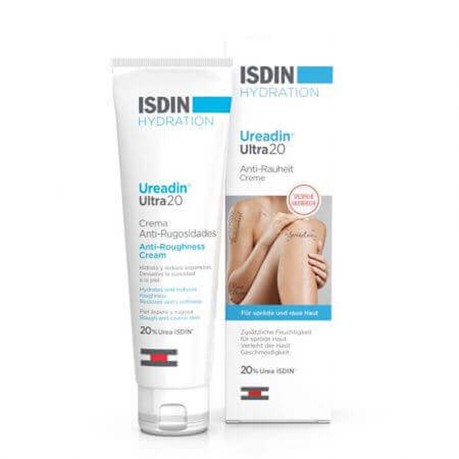 Crema idratante antirughe Ureadin Ultra 20, 100 ml, Isdin