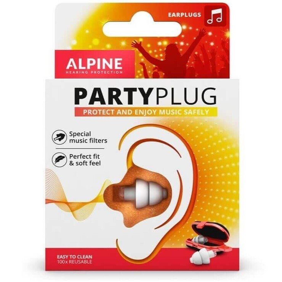 Tappi per le orecchie Party Plug, Alpine