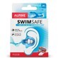 Tappi per le orecchie da nuoto Swim Safe, 1 paio, Alpine