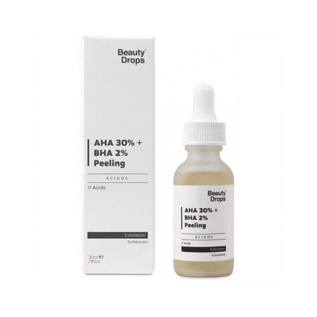 AHA Exfoliator 30% + BHA 2%, 30ml, Beauty Drops