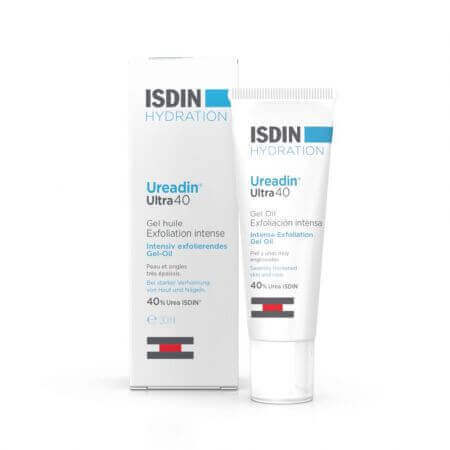 Gel-olio per esfoliazione intensa Ureadin Ultra 40, 30 ml, Isdin