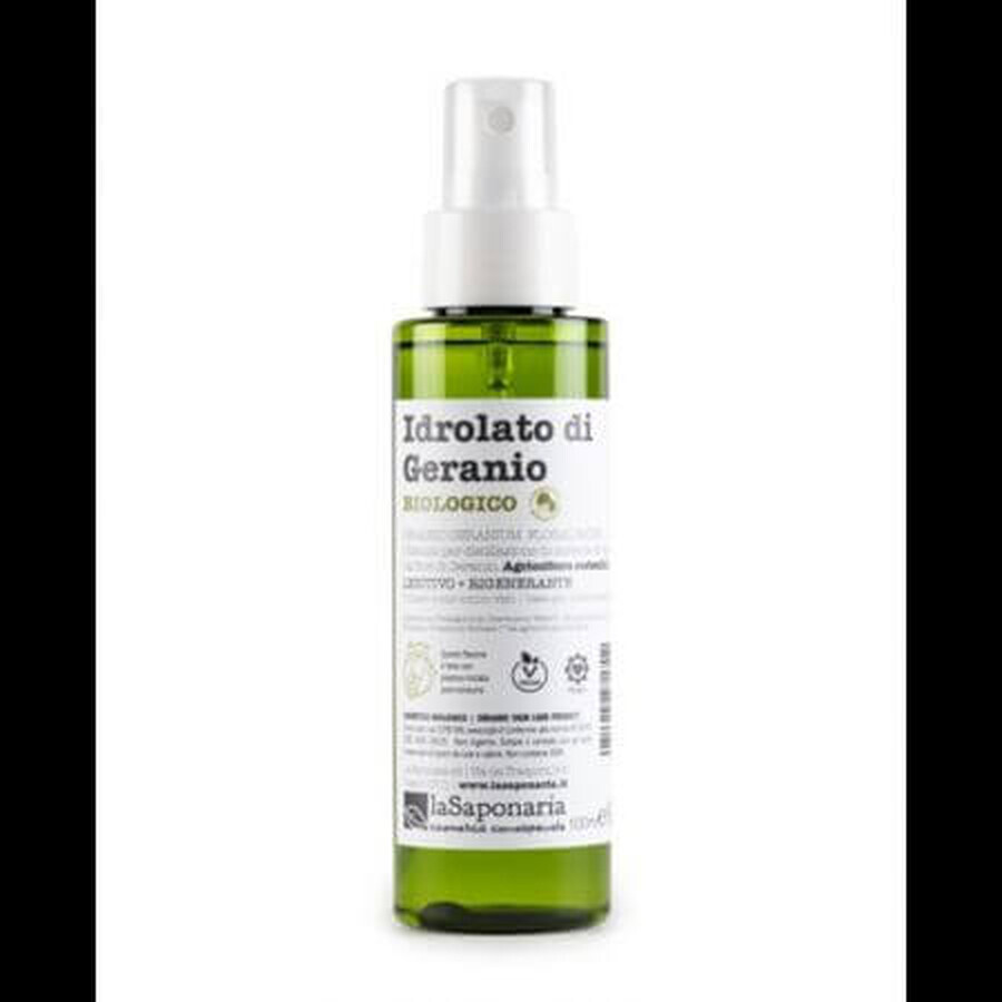 Idrolato di genario organico lenitivo, 100 ml, La Saponaria