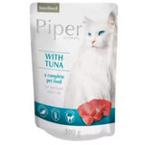Alimento umido con tonno per gatti sterilizzati, 100 g, Piper
