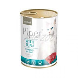 Alimento umido con tonno per gatti sterilizzati, 400 g, Piper