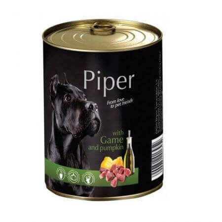 Alimento umido per cani con cervo e zucca Adult, 400 g, Pepe