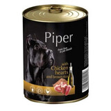 Alimento umido per cani con cuori di pollo e riso integrale Adult, 400 g, Pepe
