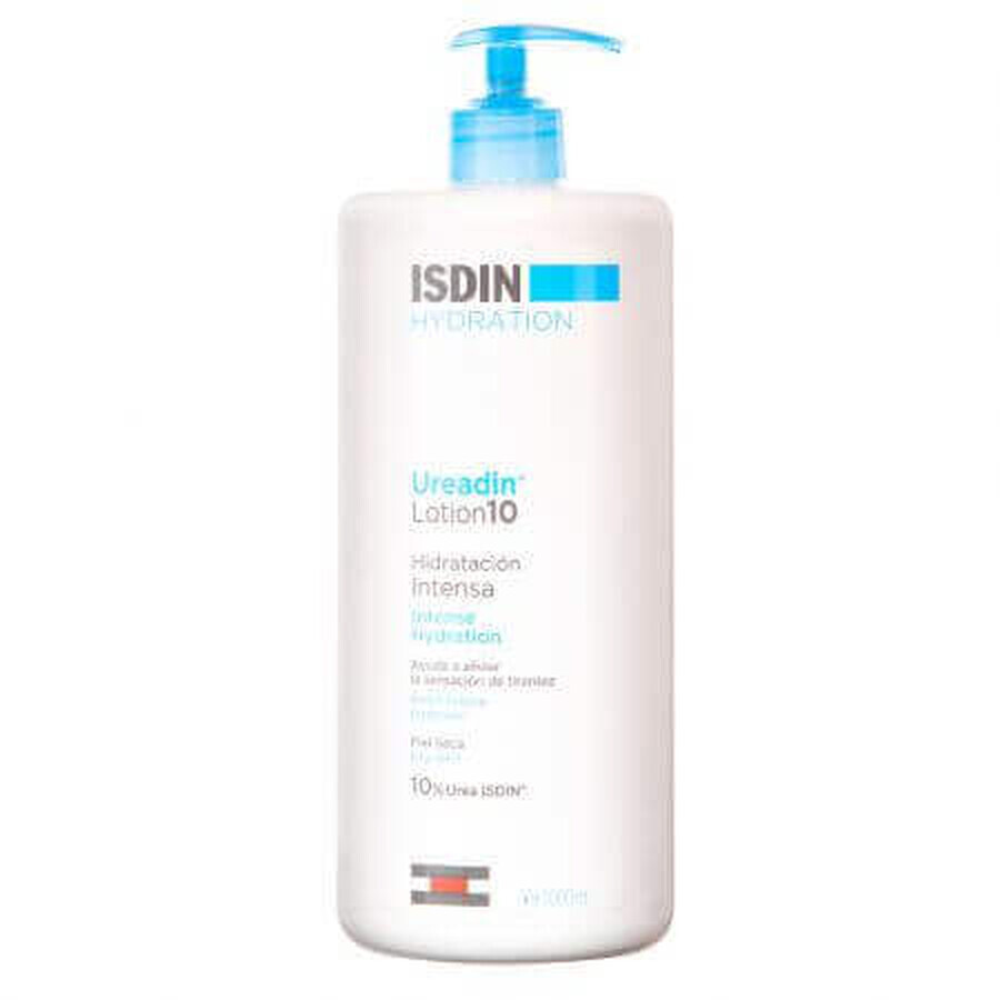 Ureadin 10 lozione corpo idratante, 1000 ml, Isdin