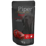 Alimento di manzo con riso integrale Platinum Pure Dog, 150 g, Piper