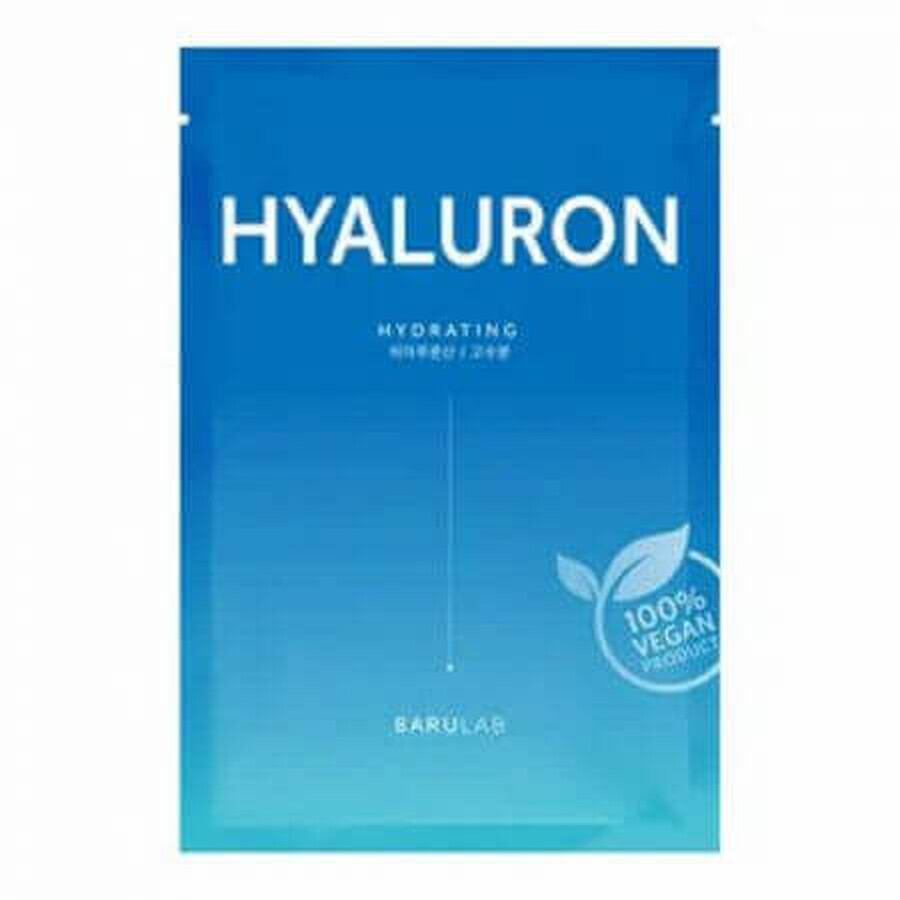 Vegan mask with hyaluronic acid, 23 g, Barulab