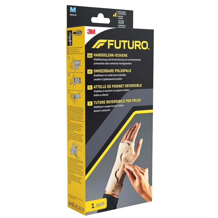 Ambidextrous stabilizing orthosis, size M, Futuro