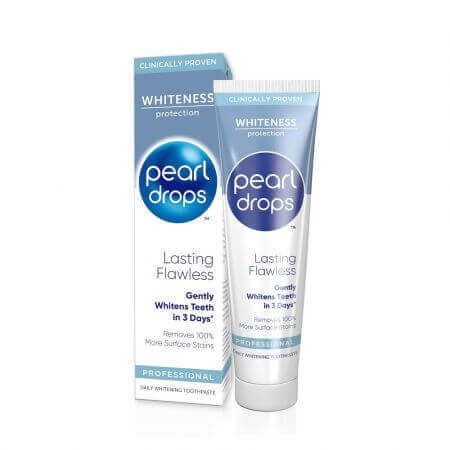 Pasta dentífrica Lasting Flawless, 75 ml, Pearl Drops