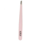 Pink oblique tweezers, 1 piece, Parsa