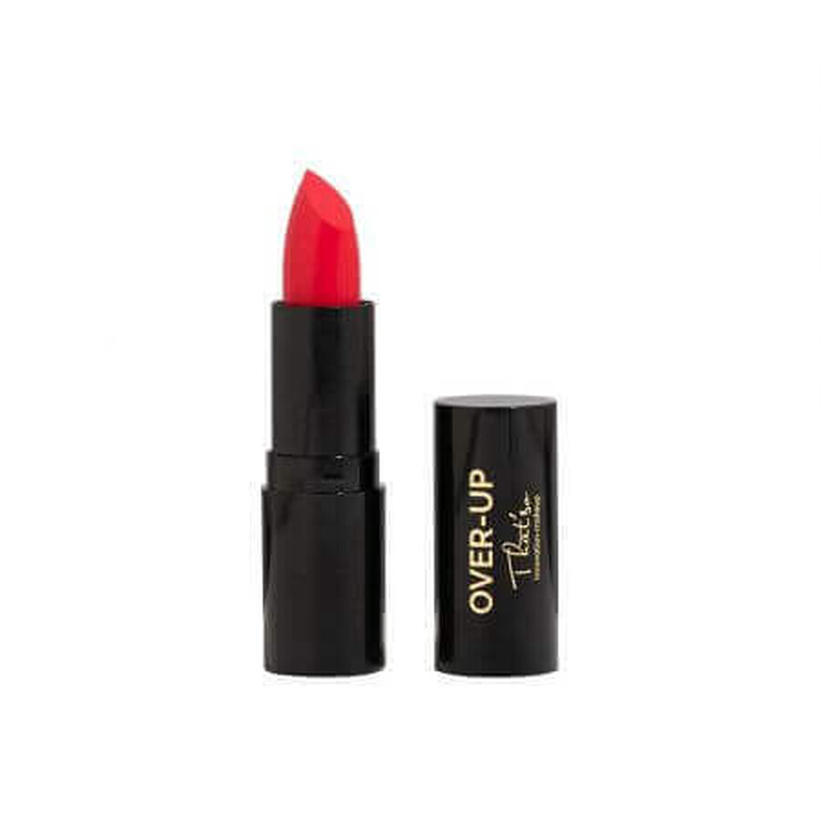 Rossetto cremoso opaco con acido ialuronico Over Up Red, 15 g, That So