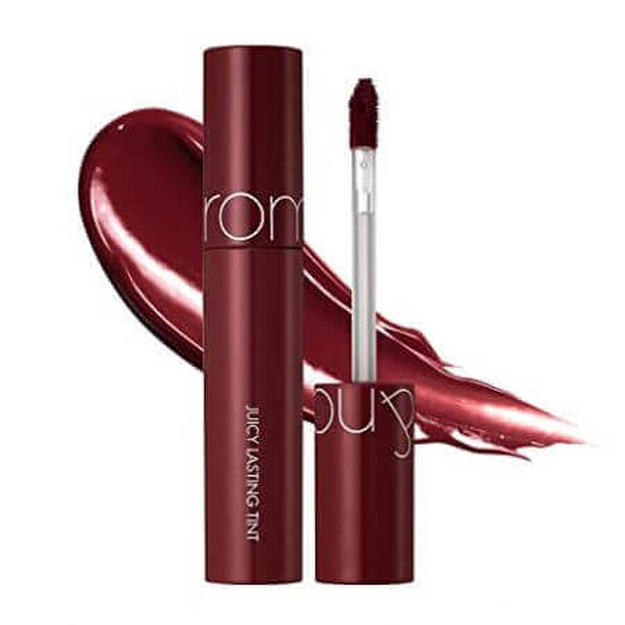 Rossetto colorato a lunga tenuta Juicy 21 Deep Sangria, 29 ml, Rom&nd