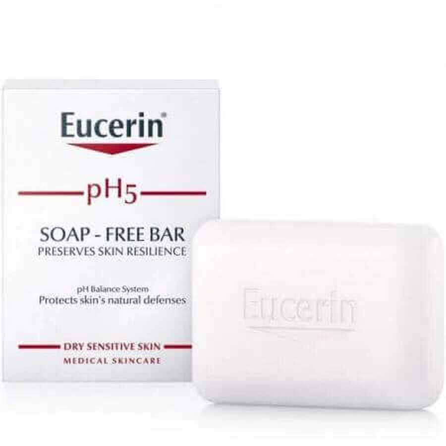 Sapone per pelli sensibili pH5, 100 g, Eucerin