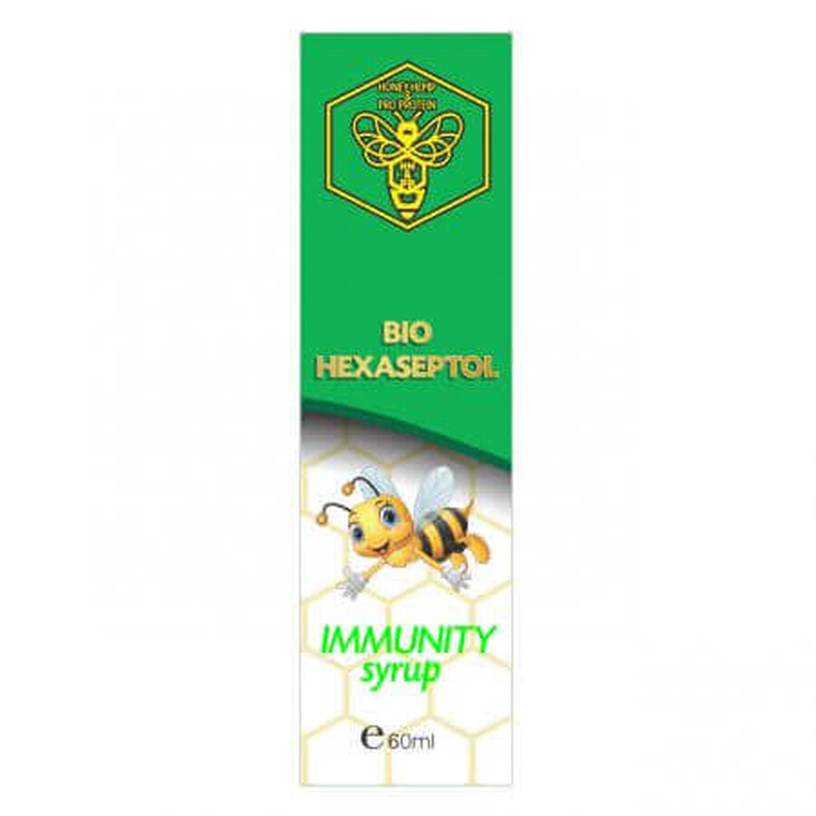 Organic Hexaseptol Immunity Honeydew &amp; Manuka Honey Blend MGO 500, 60 ml, Alcos Bio Prod