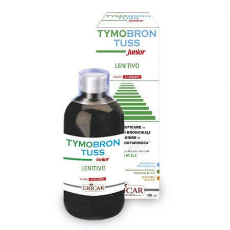 Sciroppo Tymobrontuss Junior, 150 ml, Gricar