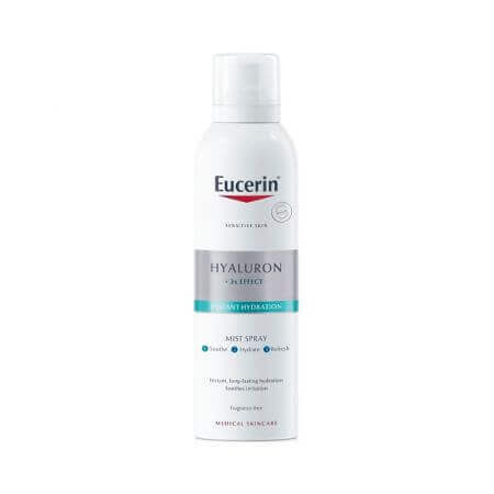 Spray viso con effetto idratante Hyaluron Filler, 150 ml, Eucerin