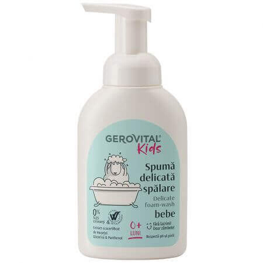 Gerovital Kids Gentle Foaming Wash, 300 ml