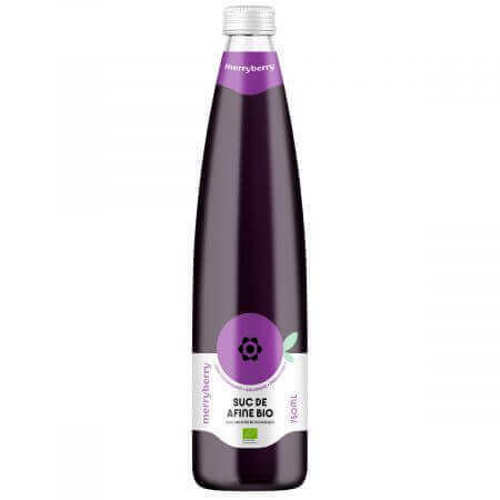 Succo di mirtillo bio, 750 ml, MerryBerry