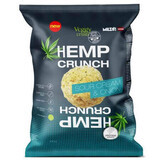 Snack proteico biologico con panna e cipolla Hemp Crunch, 100 g, Veggy Crush