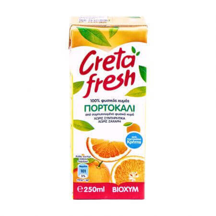 Natural orange juice, 250 ml, Creata Fresh