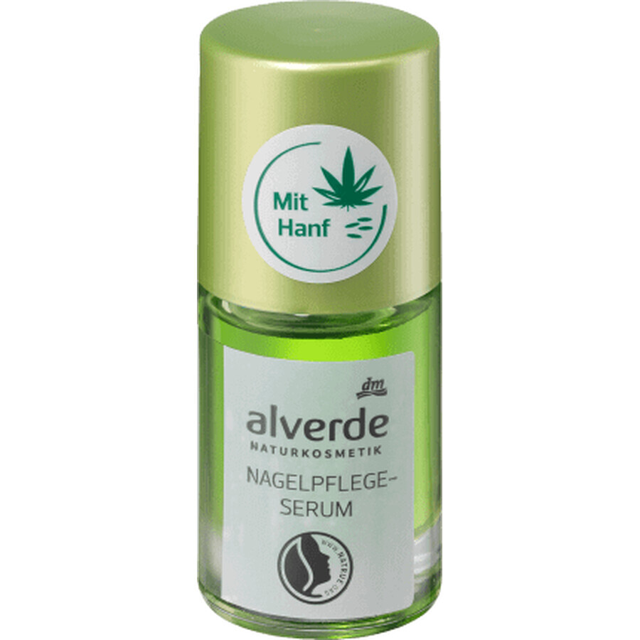 Alverde Naturkosmetik Siero per la cura delle unghie con semi di canapa, 10 ml