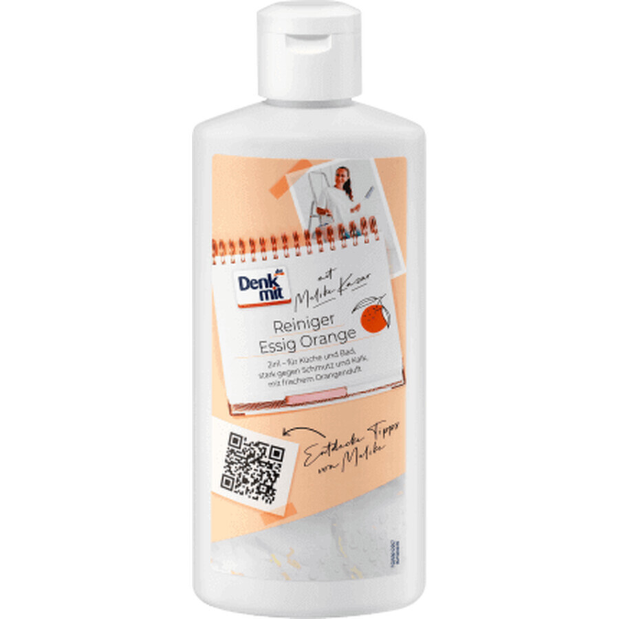 Denkmit Orange and vinegar cleaning solution, 500 ml