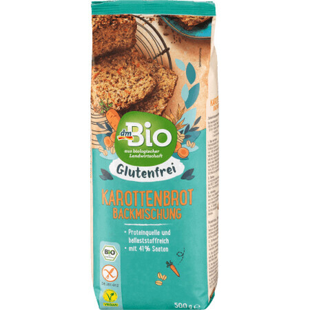 DmBio Carrot Bread Mix, 500 g