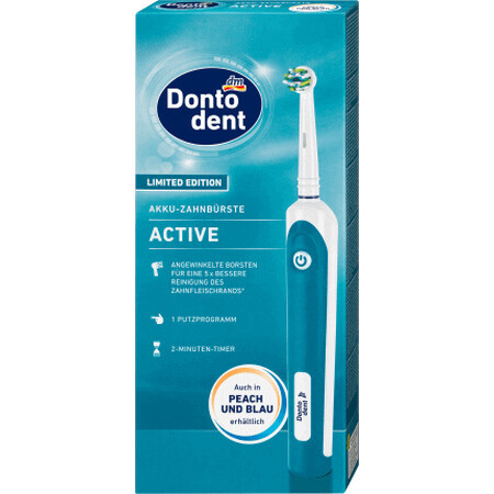 Dontodent Brosse à dents électrique avec batterie, 1 pc