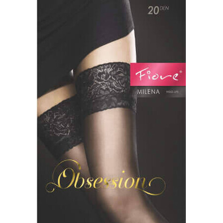 Fiore Dres Milena with adhesive tape 20 den no 4 black, 1 pc