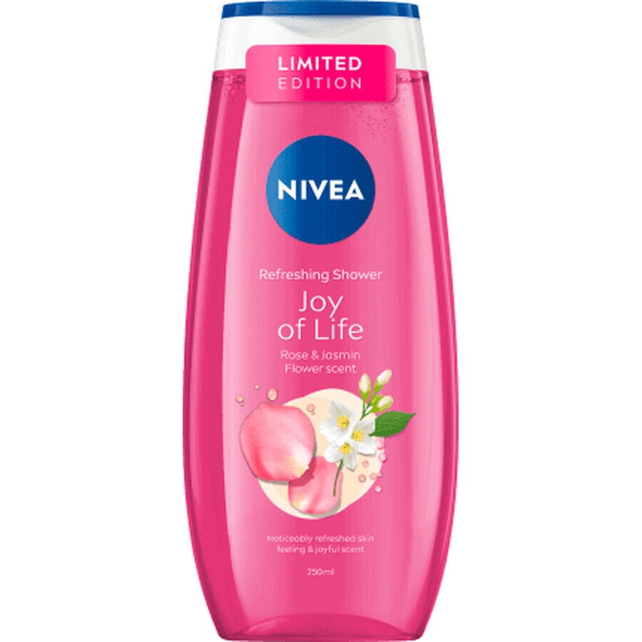 Gel doccia Nivea Joy of Life, 250 ml