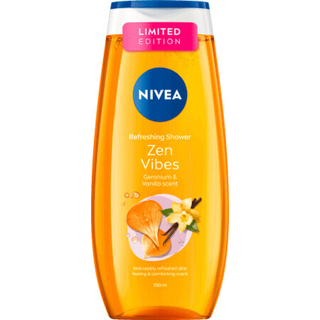 Gel douche Nivea Zen Vibes, 250 ml