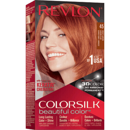 Revlon Tintura permanente 45 ramato brillante, 1 pz