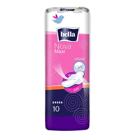 Nova Maxi pads, 10 pieces, Bella