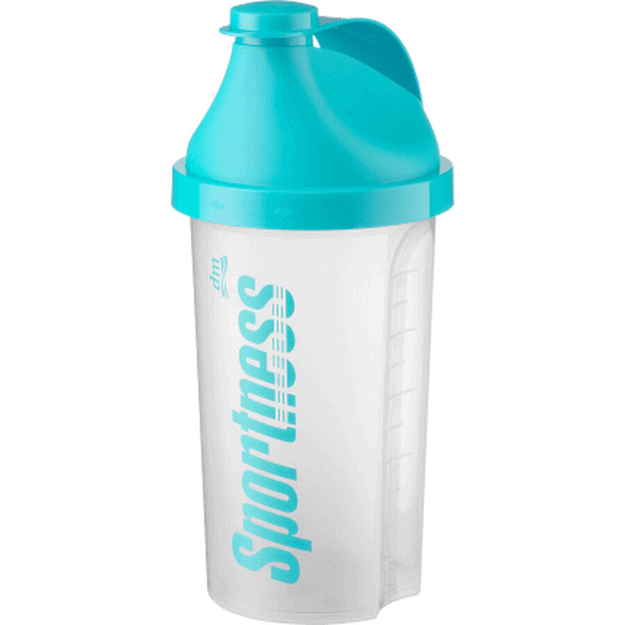 Sportness Shaker turquoise, 500 ml