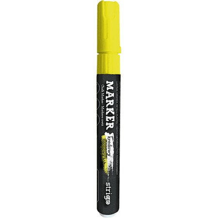 Strigo Marker gesso liquido giallo, 1 pz