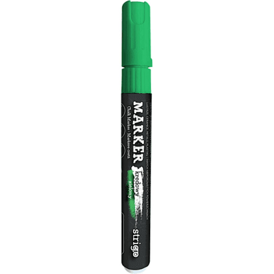 Strigo Marker gesso liquido verde, 1 pz