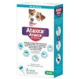 Antiparassitario esterno per cani 4-10 Kg, 100+500 mg/ml, 3 pipette x 1 ml, Ataxxa 100