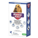 Antiparassitario esterno per cani >25 Kg, 100+500 mg/ml, 3 pipette x 4 ml, Ataxxa 400
