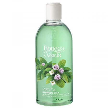 Gel doccia con estratto di menta, 400 ml, Bottega Verde