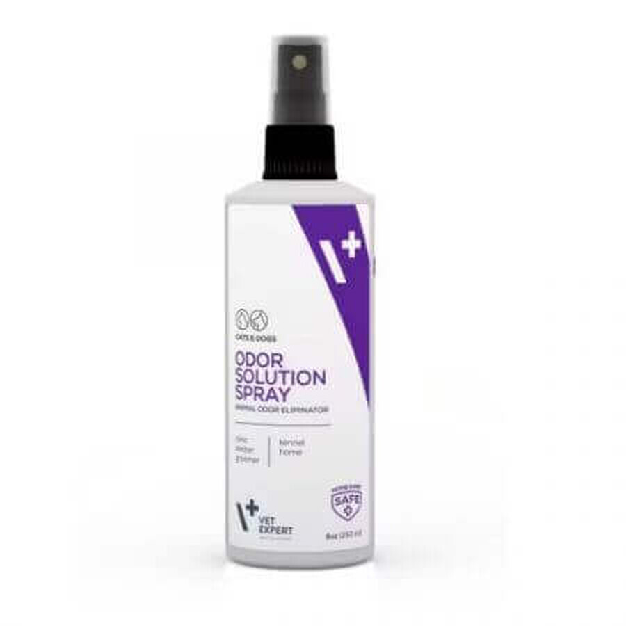 Soluzione deodorante contro gli odori sgradevoli Spray elimina odori per animali, 250 ml, VetExpert